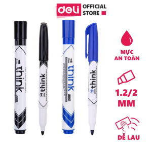 [Review] Bộ 10 Bút Lông Bảng Deli - Bút Dạ Bảng Xoá Được Nhỏ Nhiều Mực Siêu Rẻ Viết Mướt Phù Hợp Học Sinh Văn Phòng Bảng Từ Trắng Cửa Kính - EU00620/...