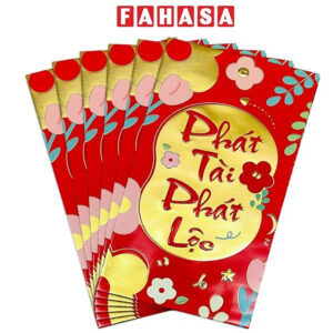 [Review] Bộ 6 Bao Lì Xì Tết Bính Ngọ 2026 - H5-8-1 - Phát Tài Phát Lộc