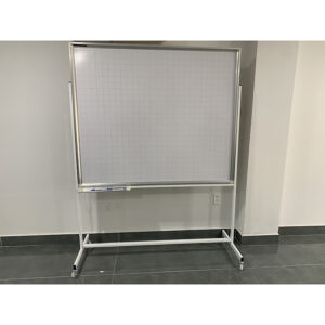 [Review] Bảng di động 2 mặt trắng viết bút lông Poly có kẻ ô ly Bavico-1,2x1,6m