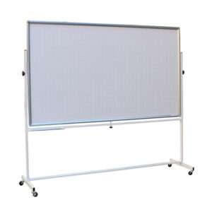 [Review] Bảng di động 2 mặt trắng viết bút lông Poly có kẻ ô ly Bavico-1,2x1,8m