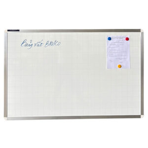 [Review] Bảng từ trắng viết bút lông treo tường Bavico KT 80x120cm
