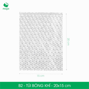 [Review] B2 - 20x15 cm - 50 Túi bóng khí chống sốc đóng hàng - Túi gói hàng, bọc chống sốc, xốp chống sốc