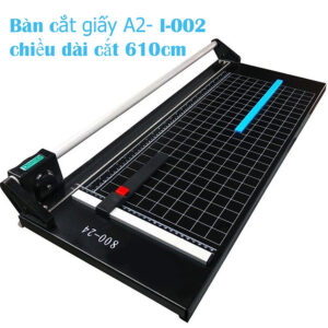 [Review] Bàn cắt giấy tranh ảnh ,bìa carton bản thiết kế khổ lớn A2, chiều dài cắt dài 61CM I-002 , thân máy bằng hợp kim nhôm