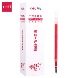 [Review] Bút Bi Nước Mực Gel Ngòi 0.5mm Siêu Mướt Nhiều Mực Deli - Dành Cho Văn Phòng Sinh viên Học Sinh - S18-B S18-A
