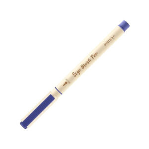 [Review] Bút Lông Brush Sign Pen 1 mm - Luyện Calligraphy - Thư Pháp - Writech W827 - Navy