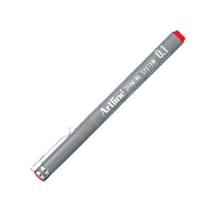 [Review] Bút Vẽ Kỹ Thuật 0.1 mm - Artline EK-231-RD - Màu Đỏ