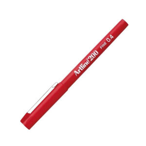 [Review] Bút Vẽ Kỹ Thuật 0.4 mm - Artline EK-200-RD - Màu Đỏ