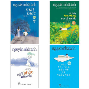 [Review] Combo 4 Cuốn Sách Hay Nhất Của Nguyễn Nhật Ánh: Mắt Biếc + Tôi Thấy Hoa Vàng Trên Cỏ Xanh + Cho Tôi Xin Một Vé Đi Tuổi Thơ + Ngồi Khóc Trên Cây...