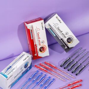 [Review] Combo 5/10/20 Bút bi Thiên Long FO-03 ngòi 0.5mm mực xanh đỏ đen cấu tạo 3 cạnh dễ cầm mực không độc hại tiêu chuẩn quốc tế