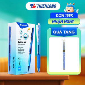 [Review] Combo 5-10-20 Bút Bi Thiên Long TL-095 - Tự động thu ngòi khi cài vào túi áo
