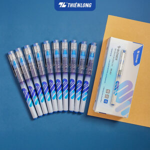[Review] Combo 5/10/20 Bút lông bi - Rollerball Pen Thiên Long RB-007 - Công nghệ Free Ink System