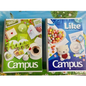 [Review] Combo 5 cuốn vở kẻ ngang Campus Gift 120tr