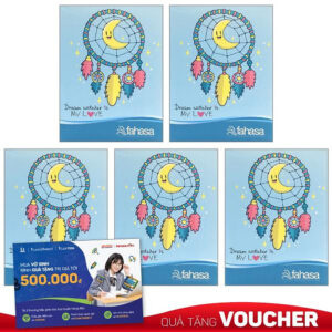 [Review] Combo 5 Tập Học Sinh Kẻ Ngang 200 Trang 80gsm Dream Catcher - Fahasa (Mẫu Màu Giao Ngẫu Nhiên)