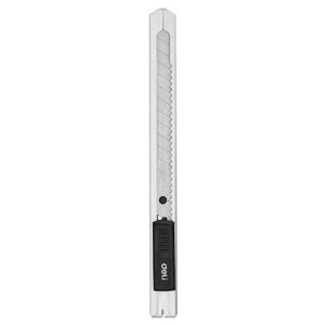 [Review] Dao rọc giấy Deli chất liệu kim loại với lưỡi thép SK5, 1 cái - 2058