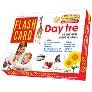 [Review] Flashcards English – Dạy trẻ về thế giới xung quanh (Giáo dục sớm thẻ thông minh theo phương pháp giáo dục của Glenn Doman) Tái Bản 2019