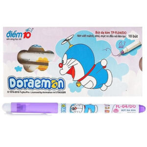 [Review] Hộp 10 Bút Dạ Kim - Thiên Long FL-04/DO - Mực Tím