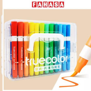 [Review] Hộp 24 Bút Lông Màu Acrylic Marker - Truecolor ZCA0628_24