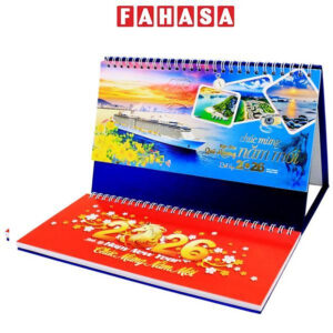 [Review] Lịch Để Bàn 2 Lò Xo - Biển Đảo Quê Hương - NST 71B