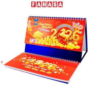 [Review] Lịch Để Bàn 2 Lò Xo - Bính Ngọ Phát Tài - NST 81B