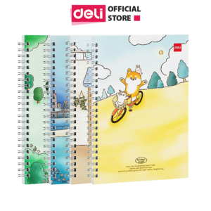 [Review] Sổ Tay Ghi Chép Lò Xo Kẻ Ngang A5 Gáy Xoắn 120 Trang Deli - Phù Hợp Làm Sổ Kế Hoach Planner, Viết Nhật Kí, Tập Vở Học Sinh Sổ Tay Văn Phòng - Màu...