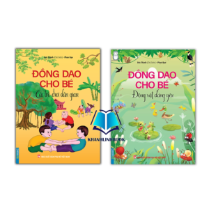 [Review] Sách - Combo 2c - Đồng dao cho bé - Động vật đáng yêu & Các trò chơi dân gian