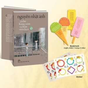 [Review] Sách Nguyễn Nhật Ánh - Cô Bé Hàng Xóm Và Bốn Viên Kẹo - Tặng Kèm Random 1 Trong 4 Mẫu Bookmark + Sticker