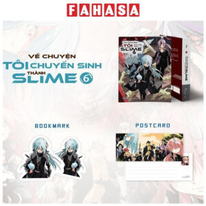 [Review] Sách - Về Chuyện Tôi Chuyển Sinh Thành Slime - Tập 6 - Tặng Kèm Bookmark + Postcard