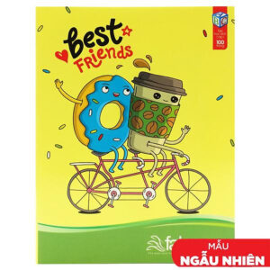 [Review] Tập Học Sinh Best Friends - 4 Ô ly 100 Trang ĐL 80gsm - Fahasa 04 (Mẫu Sản Phẩm Ngẫu Giao Ngẫu Nhiên)