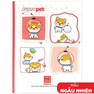 [Review] Vở Class Funny Pet - 4 Ly Ngang 200 Trang 58gsm - Hồng Hà 0443 (Mẫu Màu Giao Ngẫu Nhiên)
