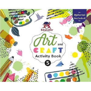 [Review] Art and Craft Activity Book 5 for 8-9 Year old kids with free craft material