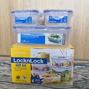 [Review] Bộ 3 Hộp Bảo Quản CLassic Lock&Lock 1 Hộp HPL817(1 lít), 2 Hộp HPL806 (350ml)