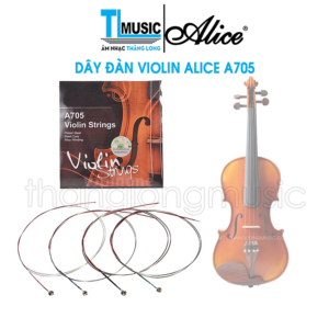 [Review] Bộ 4 Dây Đàn Violin Alice A705