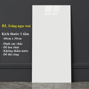 [Review] Bộ 5 Tấm Xốp Dán Tường 3D PVC Giả Đá 60x30cm Keo Sẵn Dày 2mm Cao Cấp Cho Tường Nhà Sang trọng, Đẳng Cấp