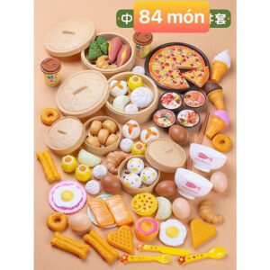 [Review] Bộ Đồ Chơi Nấu Ăn Nhà Bếp 84 Món Cho Bé