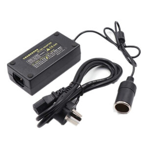 [Review] Bộ đổi 220V sang 12V, chuyển đổi nguồn điện máy hút bụi ô tô tặng kèm chấu 3 chân sang 2 chân