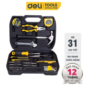 [Review] Bộ Dụng Cụ Sửa Chữa Đa Năng 116 Chi Tiết Deli Cao Cấp Chính Hãng - Sử Dụng Nhiều Mục Đích, An Toàn, TIện Lợi