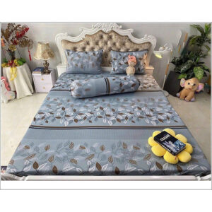 [Review] Bộ Drap Thun Lụa _Mát Lạnh {4 MÓN} ga và 3 áo gối #gagoi#drapgoi hoặc drap lẻ /.