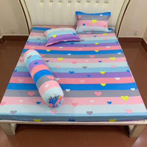[Review] Bộ Drap Thun Lụa _Mát Lạnh {4 MÓN} ga và 3 áo gối #gagoi#drapgoi hoặc drap lẻ /.
