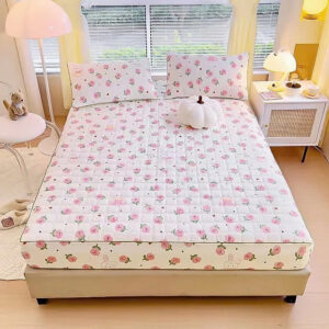 [Review] Bộ ga gối cotton đũi chần bông LIDACO siêu mềm mại nhiều mẫu lựa chọn