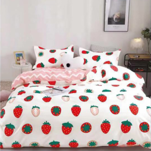[Review] Bộ ga và vỏ chăn cotton Sweet Love VSL1044 ( 5 món )