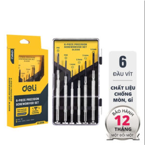 [Review] Bộ Tua Vít Sửa Chữa Đa Chức Năng Deli - 30 Đầu Vít Cao Cấp - Chất Liệu Siêu Bền, Thiết Kế Gọn Nhẹ Tinh Tế