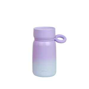 [Review] Bình giữ nhiệt Metro studio tumbler LocknLock LHC4361VOL - Dung tích 350ml - Quai xách Silicone - Màu tím