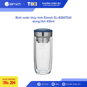 [Review] Bình nước thủy tinh Elmich EL-8350T041 dung tích 415ml