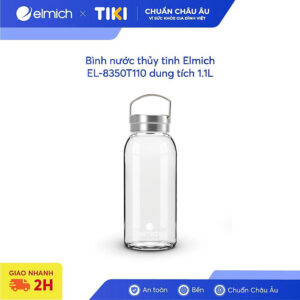 [Review] Bình nước thủy tinh Elmich EL-8350T110 dung tích 1.1L