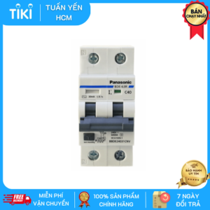 [Review] Cầu dao Panasonic 2 pha DIN BD Breaker DIN Type - Hàng chính hãng