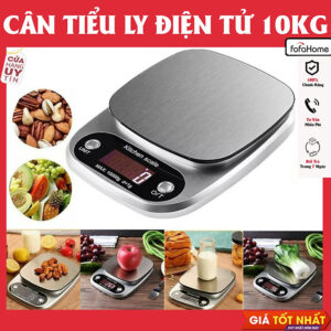 [Review] Cân Tiểu Ly Điện Tử Nhà Bếp Mini Định Lượng 1g - 10kg, Cân Tiểu Li Làm Bánh Độ Chính Xác Cao