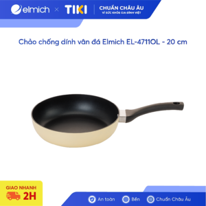 [Review] Chảo chống dính vân đá Elmich EL4711OL
