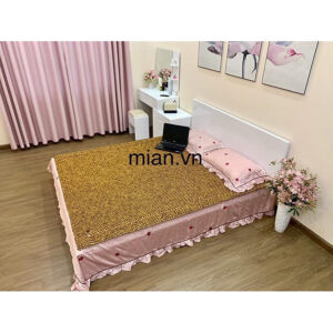 [Review] Chiếu Hạt Gỗ Pơ Mu kích thước 2,2mx2m - Chiếu gỗ Mian ( video , hình thật )