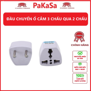 [Review] Đầu chuyển ổ cắm 3 chấu qua 2 chấu - Hàng chính hãng