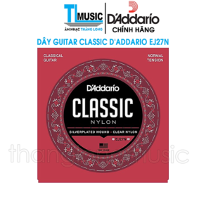 [Review] Dây đàn guitar classic D'addario EJ27N